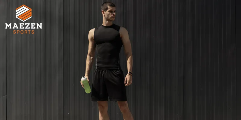 "Breathable and flexible gym shorts for active workouts, designed to maximize performance, from Maezen Sports."