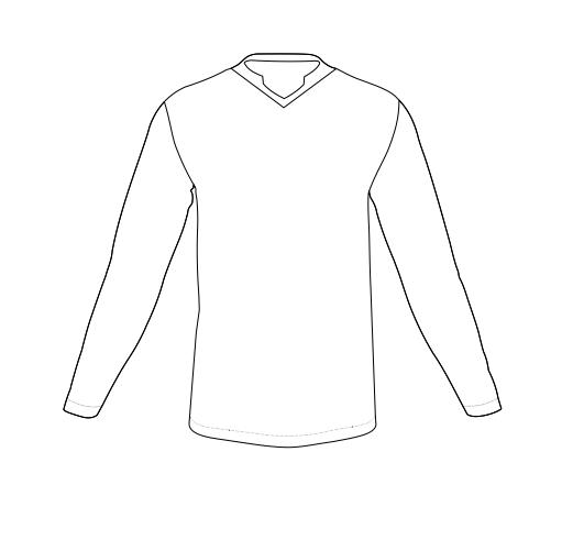 paintball jersey vector