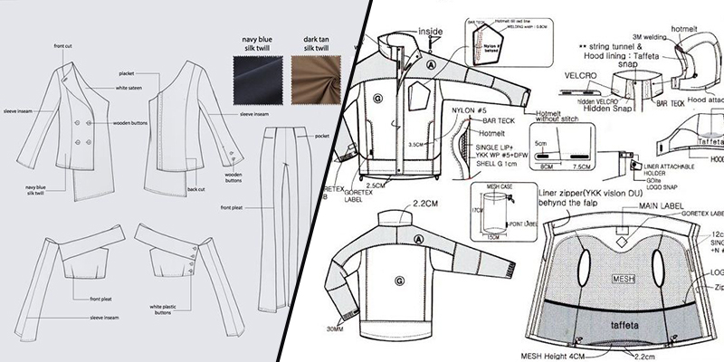 difference between fashion and sportswear tech pak